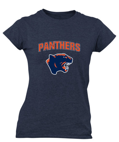 Oswego Panthers Mascot #6 Women's SS T-Shirt