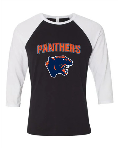 Oswego Panthers Mascot #6 Women's Baseball T-Shirt