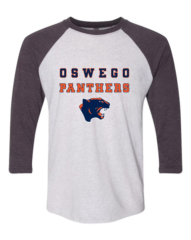 Oswego Panthers Spirit Women's Baseball T-Shirt