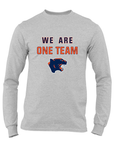 Oswego Panthers We Are One Team Men's Premium LS T-Shirt