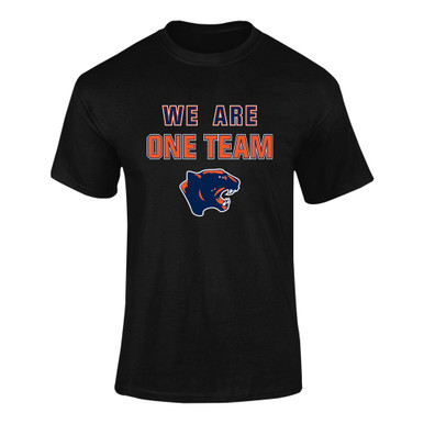 Oswego Panthers We Are One Team Men's SS T-Shirt