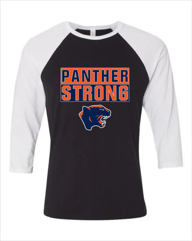 Oswego Panthers Strong #1 Women's Baseball T-Shirt