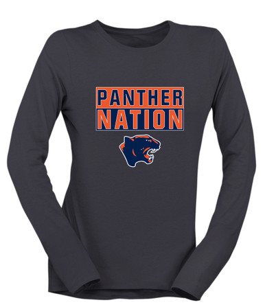 Oswego Panthers Nation #1 Women's Premium LS T-Shirt