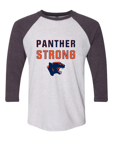 Oswego Panthers Strong #2 Men's Baseball T-Shirt