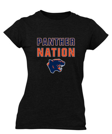 Oswego Panthers Nation #2 Women's SS T-Shirt