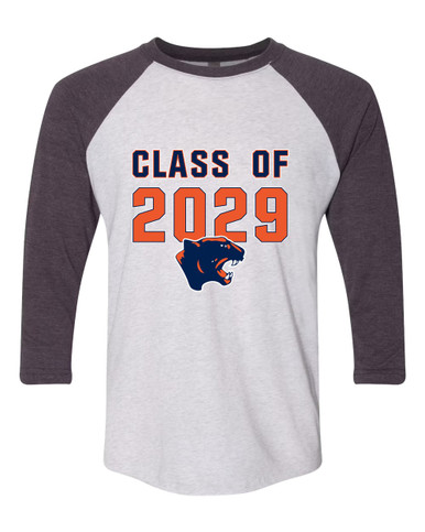 Oswego Panthers Class of 2029 Men's Baseball T-Shirt