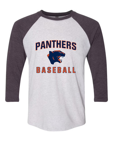 Oswego Panthers Baseball #1 Women's Baseball T-Shirt