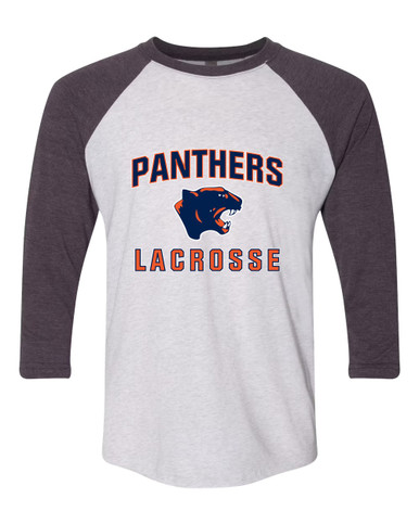 Oswego Panthers Lacrosse Men's Baseball T-Shirt