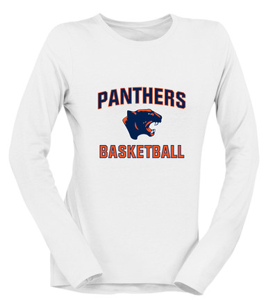 Oswego Panthers Basketball #1 Women's LS T-Shirt