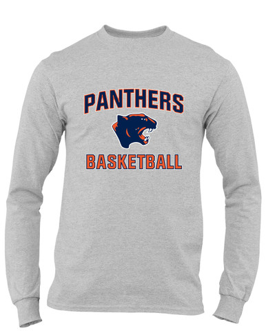 Oswego Panthers Basketball #1 Men's LS T-Shirt
