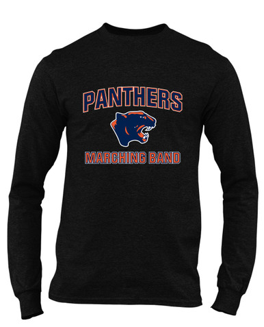 Oswego Panthers Marching Band Men's LS T-Shirt