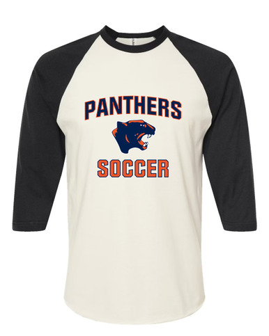 Oswego Panthers Soccer #1 Men's Baseball T-Shirt