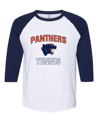 Oswego Panthers Tennis Men's Baseball T-Shirt