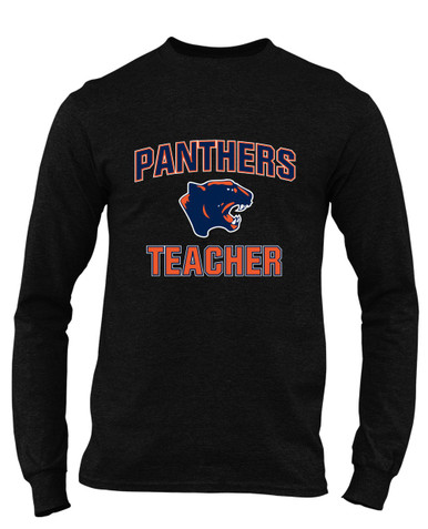 Oswego Panthers Teacher Men's LS T-Shirt