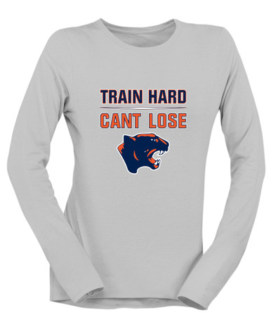 Oswego Panthers Train Hard, Can't Lose Women's LS T-Shirt