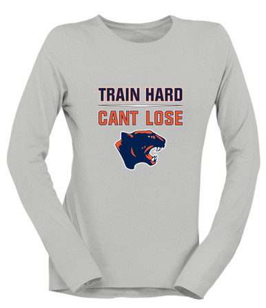 Oswego Panthers Train Hard, Can't Lose Women's Premium LS T-Shirt