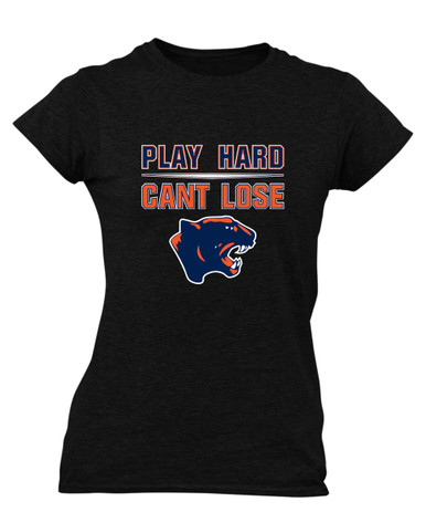 Oswego Panthers Play Hard, Can't Lose Women's SS T-Shirt