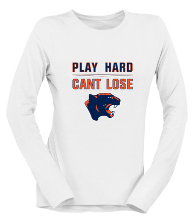 Oswego Panthers Play Hard, Can't Lose Women's Premium LS T-Shirt