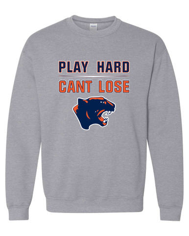 Oswego Panthers Play Hard, Can't Lose Men's Sweatshirt