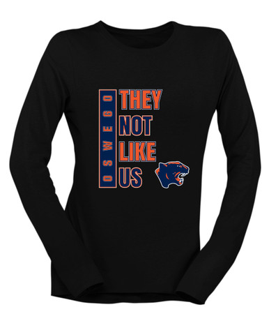 Oswego Panthers They Not Like Us #1 Women's Premium LS T-Shirt