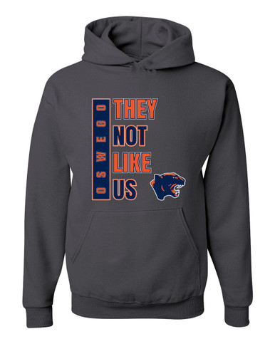 Oswego Panthers They Not Like Us #1 Men's Premium Hoodie