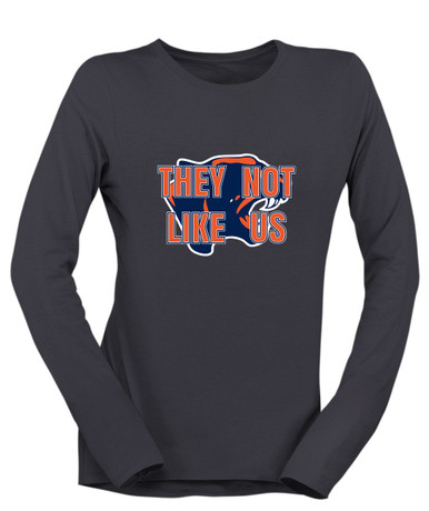 Oswego Panthers They Not Like Us #2 Women's LS T-Shirt