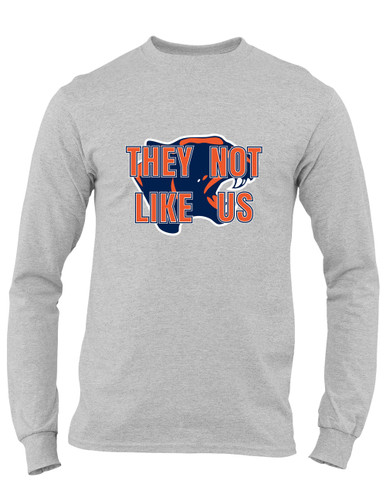 Oswego Panthers They Not Like Us #2 Men's LS T-Shirt