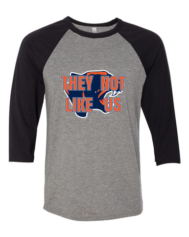 Oswego Panthers They Not Like Us #2 Men's Baseball T-Shirt