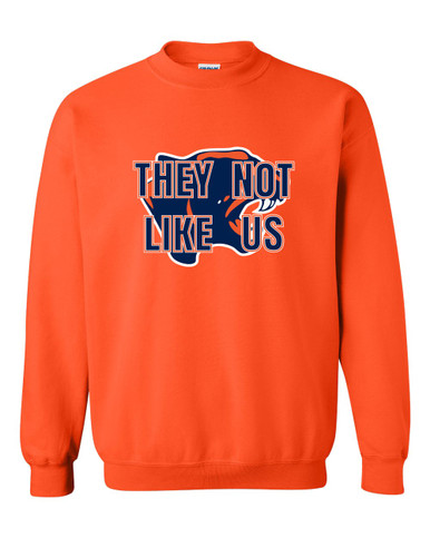 Oswego Panthers They Not Like Us #2 Men's Sweatshirt