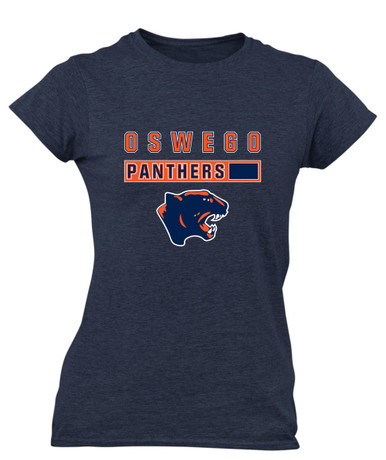 Oswego Panthers Mascot #7 Women's Premium SS T-Shirt