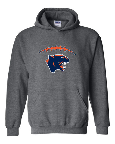 Oswego Panthers Football #2 Men's Hoodie