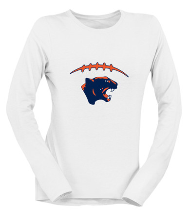 Oswego Panthers Football #2 Women's LS T-Shirt