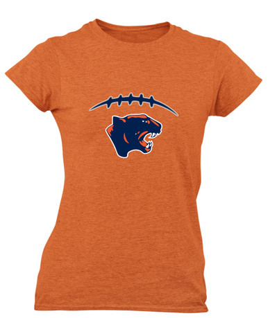 Oswego Panthers Football #2 Women's SS T-Shirt