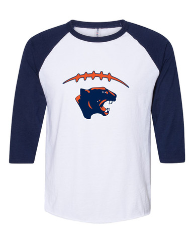 Oswego Panthers Football #2 Men's Baseball T-Shirt