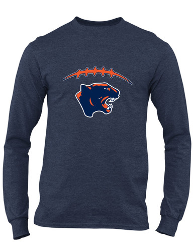 Oswego Panthers Football #2 Men's Premium LS T-Shirt