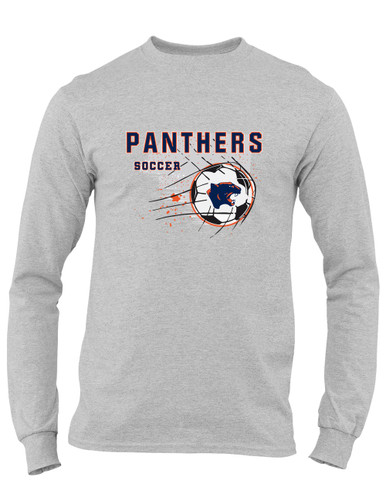 Oswego Panthers Soccer #2 Men's LS T-Shirt
