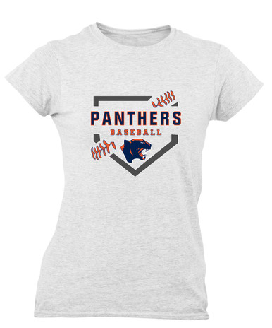 Oswego Panthers Baseball #2 Women's SS T-Shirt