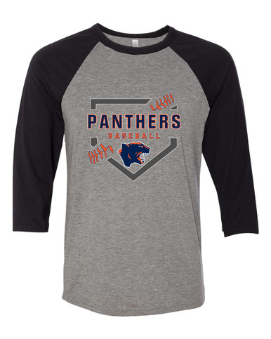 Oswego Panthers Baseball #2 Women's Baseball T-Shirt
