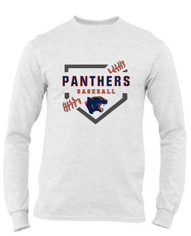 Oswego Panthers Baseball #2 Men's Premium LS T-Shirt