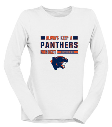 Oswego Panthers Mindset Women's LS T-Shirt