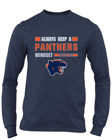 Oswego Panthers Mindset Men's LS T-Shirt