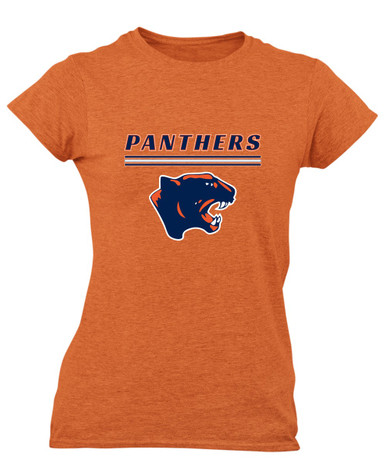 Oswego Panthers Mascot #8 Women's SS T-Shirt