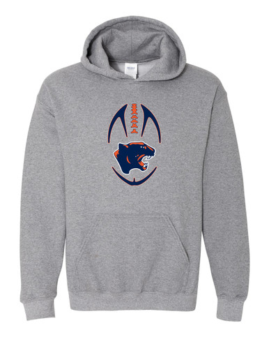 Oswego Panthers Football #4 Men's Hoodie