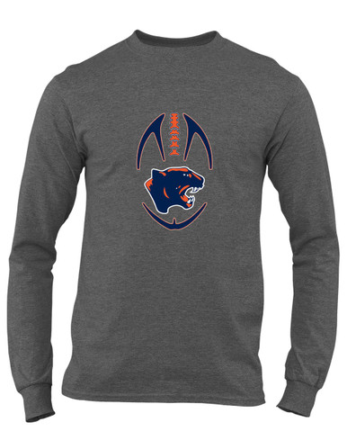 Oswego Panthers Football #4 Men's LS T-Shirt