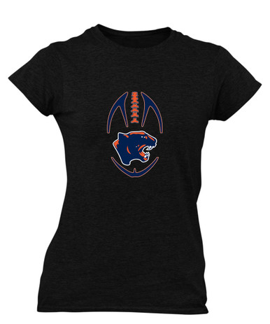 Oswego Panthers Football #4 Women's Premium SS T-Shirt