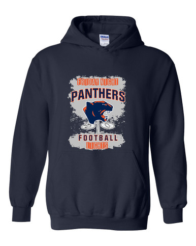 Oswego Panthers Football #6 Men's Hoodie