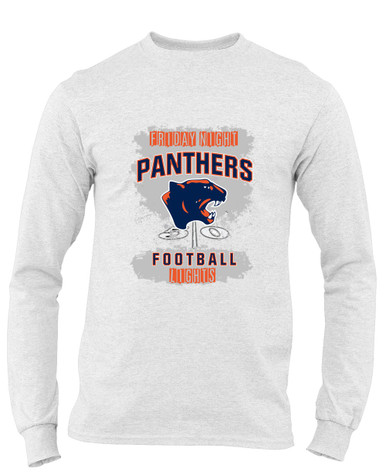 Oswego Panthers Football #6 Men's Premium LS T-Shirt