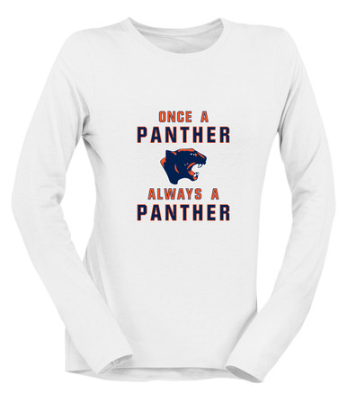 Oswego Panthers Once A Women's LS T-Shirt