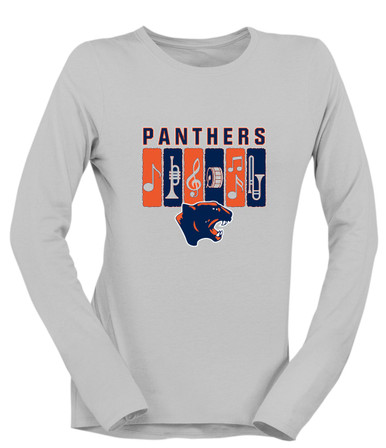 Oswego Panthers Band # 2 Women's LS T-Shirt