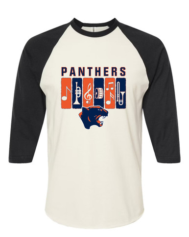 Oswego Panthers Band # 2 Men's Baseball T-Shirt